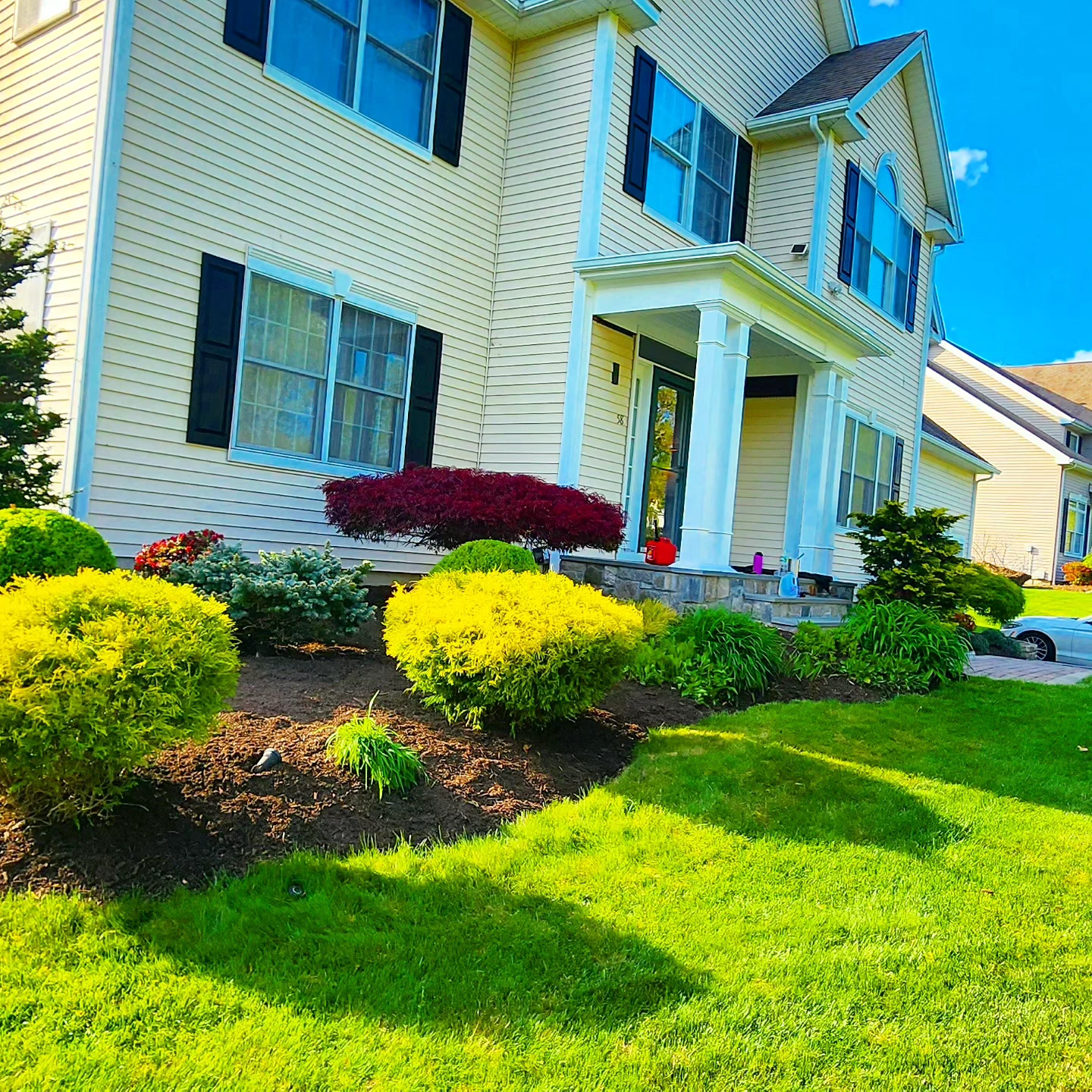 Landscaping services by Alpha Hardscapes