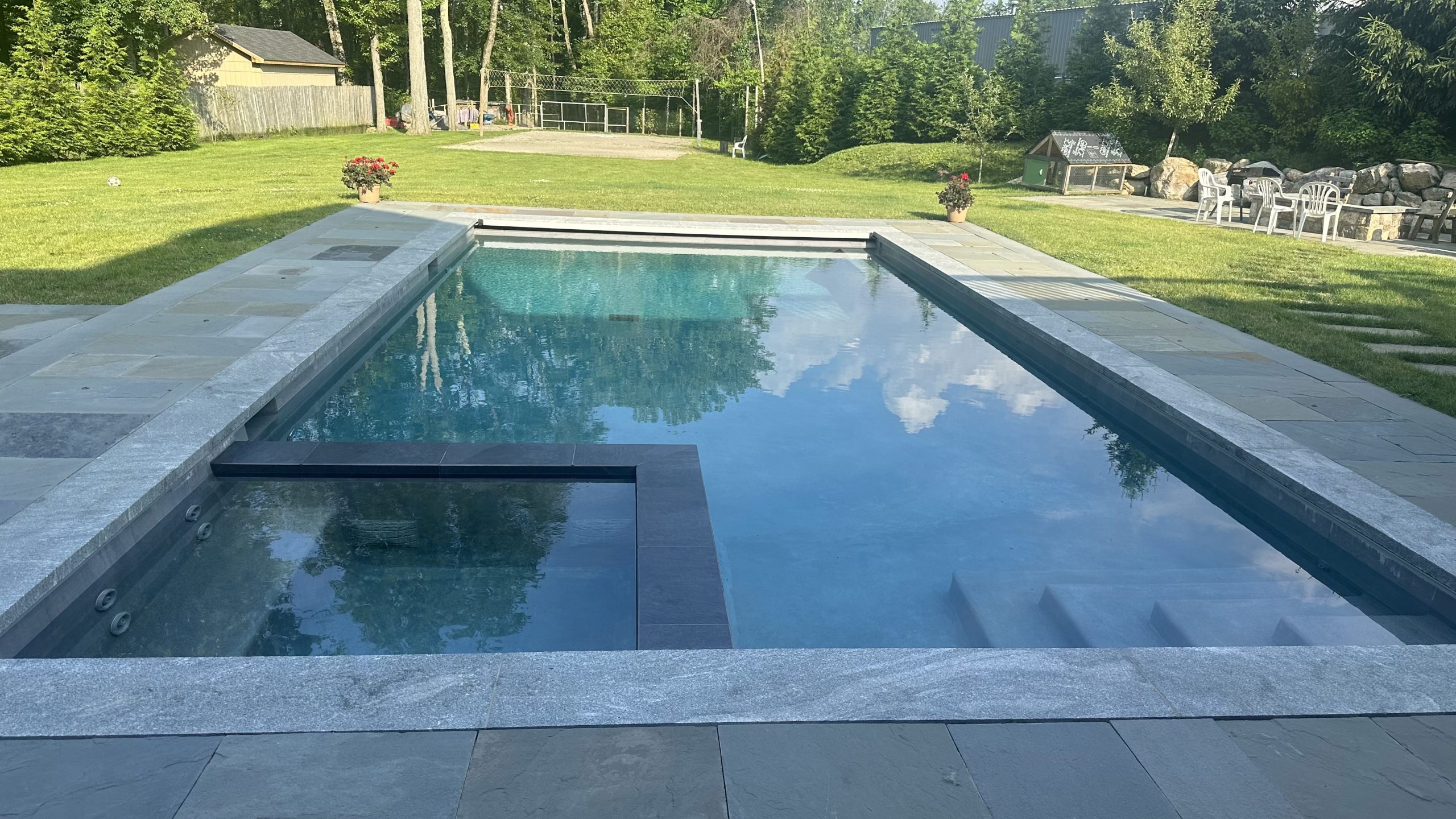 Expert Pool Builders in Connecticut project by Alpha Hardscapes
