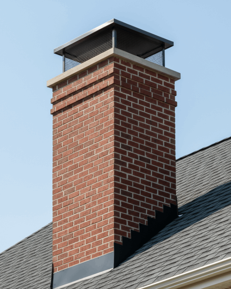 Professional chimney installation repair Connecticut brick exterior